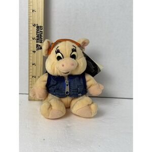 Harley Davidson "Punky The Pig" Bean Bag Plush Hang Tag Vintage 1997 Piggy‎